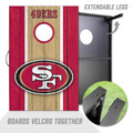 San Francisco 49ers 2' x 3' MDF Cornhole Set