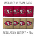 San Francisco 49ers 2' x 3' MDF Cornhole Set