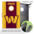 Washington Commanders 2' x 3' MDF Cornhole Set