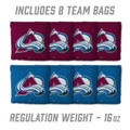 Colorado Avalanche 2' x 3' MDF Cornhole Set