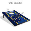 St Louis Blues 2' x 3' MDF Cornhole Set