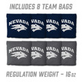 Nevada Wolf Pack 2' x 3' MDF Cornhole Set