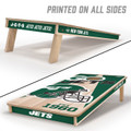 New York Jets 2' x 4' All-Wood Cornhole Set