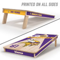 Minnesota Vikings 2' x 4' All-Wood Cornhole Set