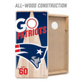 New England Patriots 2' x 4' All-Wood Cornhole Set