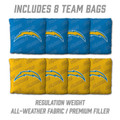 Los Angeles Chargers 2' x 4' All-Wood Cornhole Set