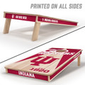 Indiana Hoosiers 2' x 4' All-Wood Cornhole Set