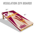 Arizona State Sun Devils 2' x 4' All-Wood Cornhole Set