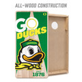 Oregon Ducks 2' x 4' All-Wood Cornhole Set