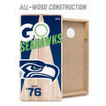 Seattle Seahawks 2' x 4' All-Wood Cornhole Set