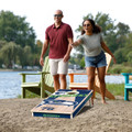 Seattle Seahawks 2' x 4' All-Wood Cornhole Set