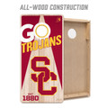 USC Trojans 2' x 4' All-Wood Cornhole Set