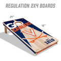Virginia Cavaliers 2' x 4' All-Wood Cornhole Set