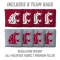Washington State Cougars 2' x 4' All-Wood Cornhole Set