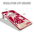 Washington State Cougars 2' x 4' All-Wood Cornhole Set