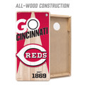 Cincinnati Reds 2' x 4' All-Wood Cornhole Set