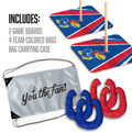 Kansas Jayhawks HorseShoe Bags