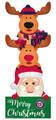 Washington Nationals 31" Santa Stack Leaner