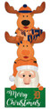 Detroit Tigers 31" Santa Stack Leaner