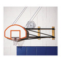 Porter Side-Fold Wall Mount Basketball Backstop