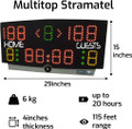 Stramatel Portable Multisport Indoor Tabletop Scoreboard