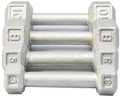 York Cast Iron Hex Dumbbell