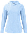 Cutter & Buck Adapt Recycled Soft Knit Stretch Women's Custom Hooded Pullover