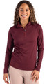 Cutter & Buck Adapt Eco Knit Hybrid Women's Custom Quarter Zip Pullover