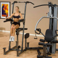 Body Solid Fusion Chin-Up and Dip Attachment with Weight Assist