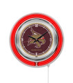 Texas State Bobcats Neon Clock