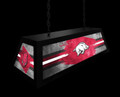 Arkansas Razorbacks Long Box Billiard Light