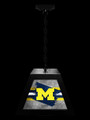 Michigan Wolverines Pendant Box Light