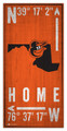 Baltimore Orioles 6" x 12" Coordinates Sign