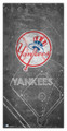 New York Yankees 6" x 12" Chalk Playbook Sign