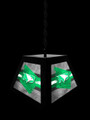 North Dakota Fighting Hawks Pendant Box Light