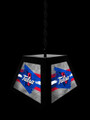Tulsa Golden Hurricane Pendant Box Light