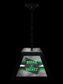 North Dakota Hockey Pendant Box Light