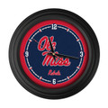 Mississippi Rebels 15" Traditional Wall Clock