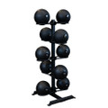 Body Solid GMR20 Vertical Medicine Ball Rack and Wall Ball Stand