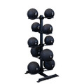 Body Solid GMR20 Vertical Medicine Ball Rack and Wall Ball Stand