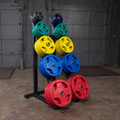 Body Solid GWT76 High Capacity 2" Olympic Plate Rack