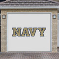 Navy Midshipmen Single Garage Door Banner