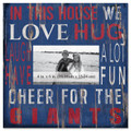 New York Giants In This House 10" x 10" Picture Frame