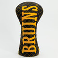 Boston Bruins Solid Quilted Golf Driver Headcover