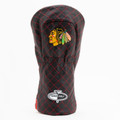 Chicago Blackhawks Solid Quilted Golf Driver Headcover