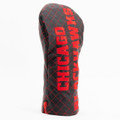 Chicago Blackhawks Solid Quilted Golf Driver Headcover