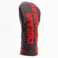 Chicago Blackhawks Solid Quilted Golf Driver Headcover