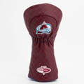 Colorado Avalanche Solid Quilted Golf Driver Headcover
