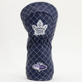 Toronto Maple Leafs Solid Quilted Golf Driver Headcover