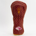 Arizona State Sun Devils Solid Quilted Golf Driver Headcover